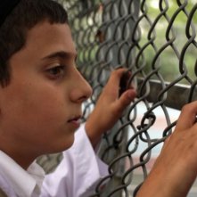 Muatasem Mishal interpreta David in una scena del film