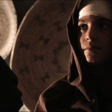 Sagràscia: il piccolo protagonista del film Giuseppe Mezzettieri in una scena