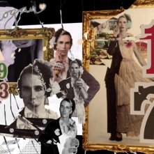 The british guide to showing off, un collage di ritratti dell'artista Andrew Logan protagonista del documentario
