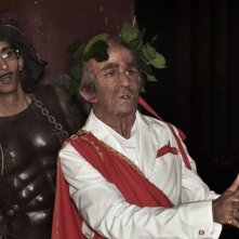 Fabrizio Biggio e Francesco Mandelli in costume in un'immagine de I soliti idioti