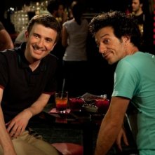 Ficarra e Picone in una scena della commedia Anche se è amore non si vede