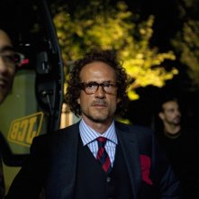 Gianmarco Tognazzi sul set del film I soliti idioti