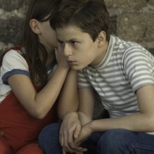 Il piccolo Francisco Jaramillo in una scena del film En el nombre de la hija