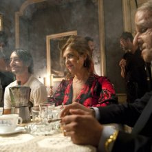 Marco Foschi, Elisabetta De Palo e Francesco Mandelli in una scena del film I soliti idioti