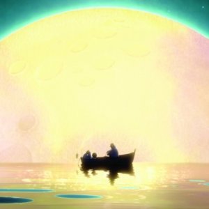 La luna: un'immagine suggestiva del corto di Enrico Casarosa