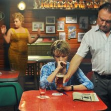 Noordzee, Texas: Eva Van der Gucht, Jelle Florizoone e Luk Wyns in una scena del film