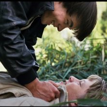 Noordzee, Texas: Jelle Florizoone insieme a Mathias Vergels in una suggestiva immagine del film
