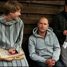 Noordzee, Texas: Jelle Florizoone insieme al regista Bavo Defurne sul set del film