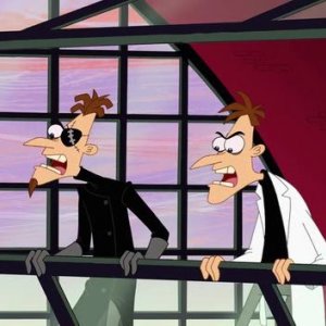 Phineas e Ferb The Movie - Nella seconda dimensione:una scena tratta dal film