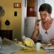 Thomas Couman in una scena del film Noordzee, Texas insieme a Jelle Florizoone