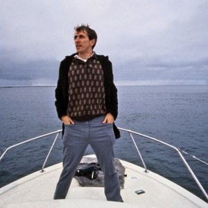 Bobby Fischer against the world: Robert Fischer in barca in una scena tratta dal documentario