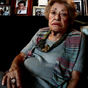 Giovanna Cau in un'immagine del film Diversamente Giovane