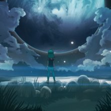 The dark side of the sun, un'immagine tratta dal documentario sul campo estivo notturno americano per i bambini affetti da Xeroderma Pigmentosum