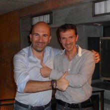 Donato Carrisi e Franck Thilliez (foto di Franck Thilliez)