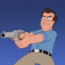 Mel Gibson ne I Griffin: una scena dell'episodio I due volti della passione