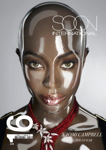 Naomi Campbell In Versione Robotica Sulla Cover Di Soon International Nel 2011 219967