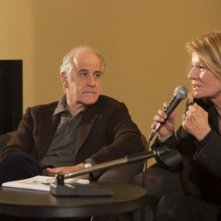 Toni Servillo e Nicole Garcia a conversazione per Un balcon sur la mer
