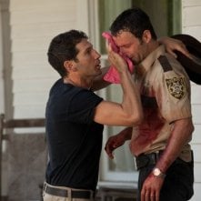 The Walking Dead Andrew Lincoln E Jon Bernthal In Una Scena Dell Episodio Sangue Del Mio Sangue 220248