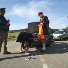 Eine ganz heiße Nummer: Bettina Mittendorfer, Rosalie Thomass e Gisela Schneeberger durante un controllo della polizia