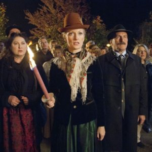 Eine ganz heiße Nummer: Monika Gruber in una scena della commedia