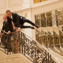 In Time: Justin Timberlake in una scena d'azione