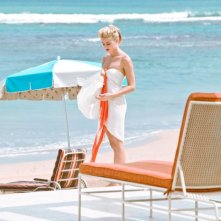 The Rum Diary: Amber Heard in spiaggia