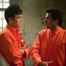John Cho e Kal Penn in una scena di A Very Harold & Kumar Christmas