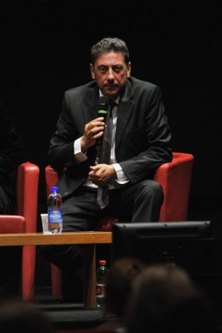 Sergio Castellitto al Festival di Roma 2011 durante l'incontro stampa per Venuto al Mondo