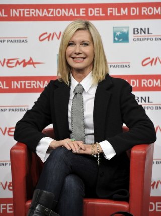 Olivia Newton-John a Roma 2011 per A Few Best Men