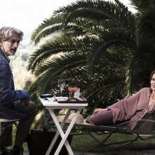 Scialla!, Fabrizio Bentivoglio e Barbora Bobulova in una scena del film