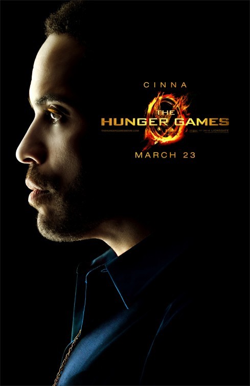 The Hunger Games Character Poster Per Cinna Lenny Kravitz 220535