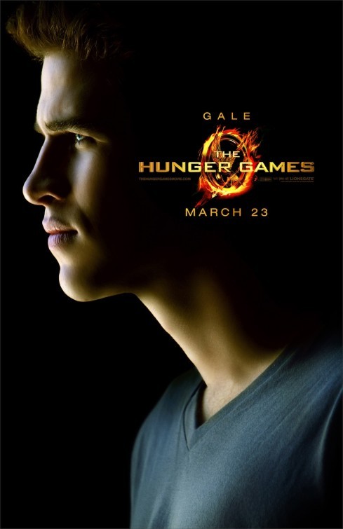 The Hunger Games Character Poster Per Gale Liam Hemsworth 220530