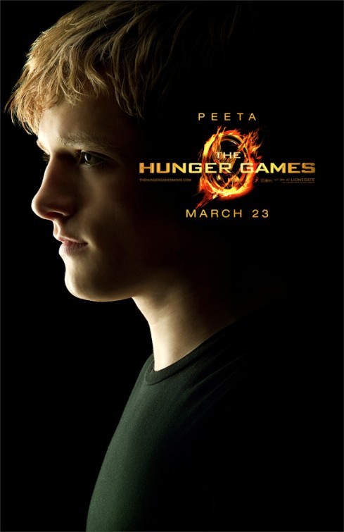 The Hunger Games Character Poster Per Peeta Josh Hutcherson 220529