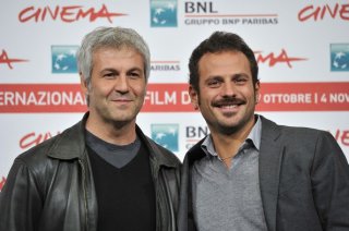 Domenico Procacci e Pippo Mezzapesa, produttore e regista de Il paese delle spose infelici, a Roma