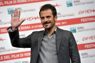 Pippo mezzapesa durante il photocall del Festival del Film di Roma
