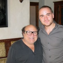 Francesco Panzieri insieme a Danny DeVito a Loas Angeles