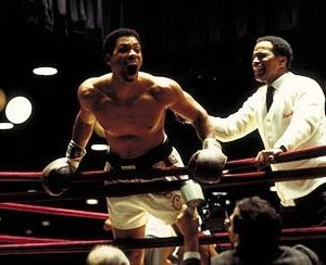Will Smith in una scena del film Ali