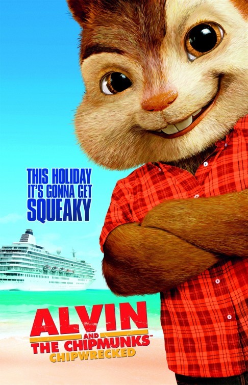 Alvin And The Chipmunks Chip Wrecked Character Poster 1 220821