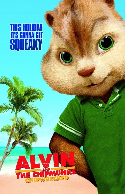 Alvin And The Chipmunks Chip Wrecked Character Poster 2 220822