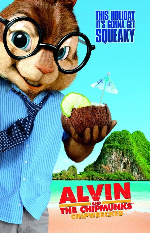 Alvin And The Chipmunks Chip Wrecked Character Poster 3 220823