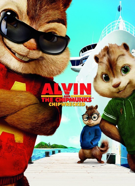 Alvin And The Chipmunks Chip Wrecked Nuovo Poster Usa 220824