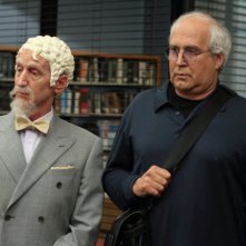 Community: Larry Cedar e Chevy Chase nell'episodio Advanced Gay