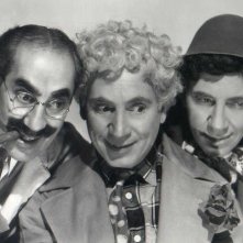 I fratelli Marx: Groucho, Harpo, Chico