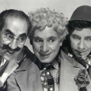 I fratelli Marx: Groucho, Harpo, Chico