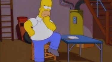 I Simpson: una scena de L'inventore di Springfield ( Stagione 10)