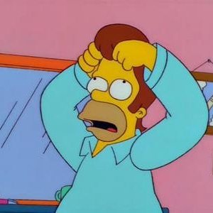I Simpson: una scena de La paura fa novanta - stagione 10