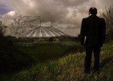 Orfeo Orlando, nella scena finale di Krokodyle di Stefano Bessoni