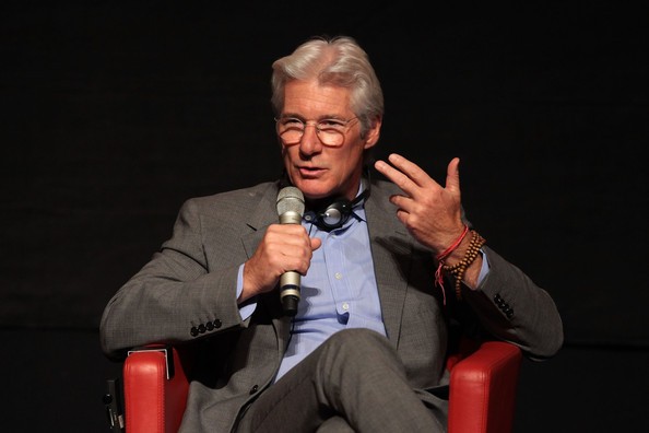 Richard Gere a Roma 2011 per ritirare il premio alla carriera