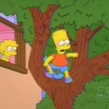 Una scena di Mamma Bart ( Stagione 10 - I Simpson )