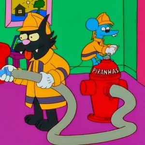 Una sequenza de La paura fa novanta IX (Stagione 10) de I Simpson